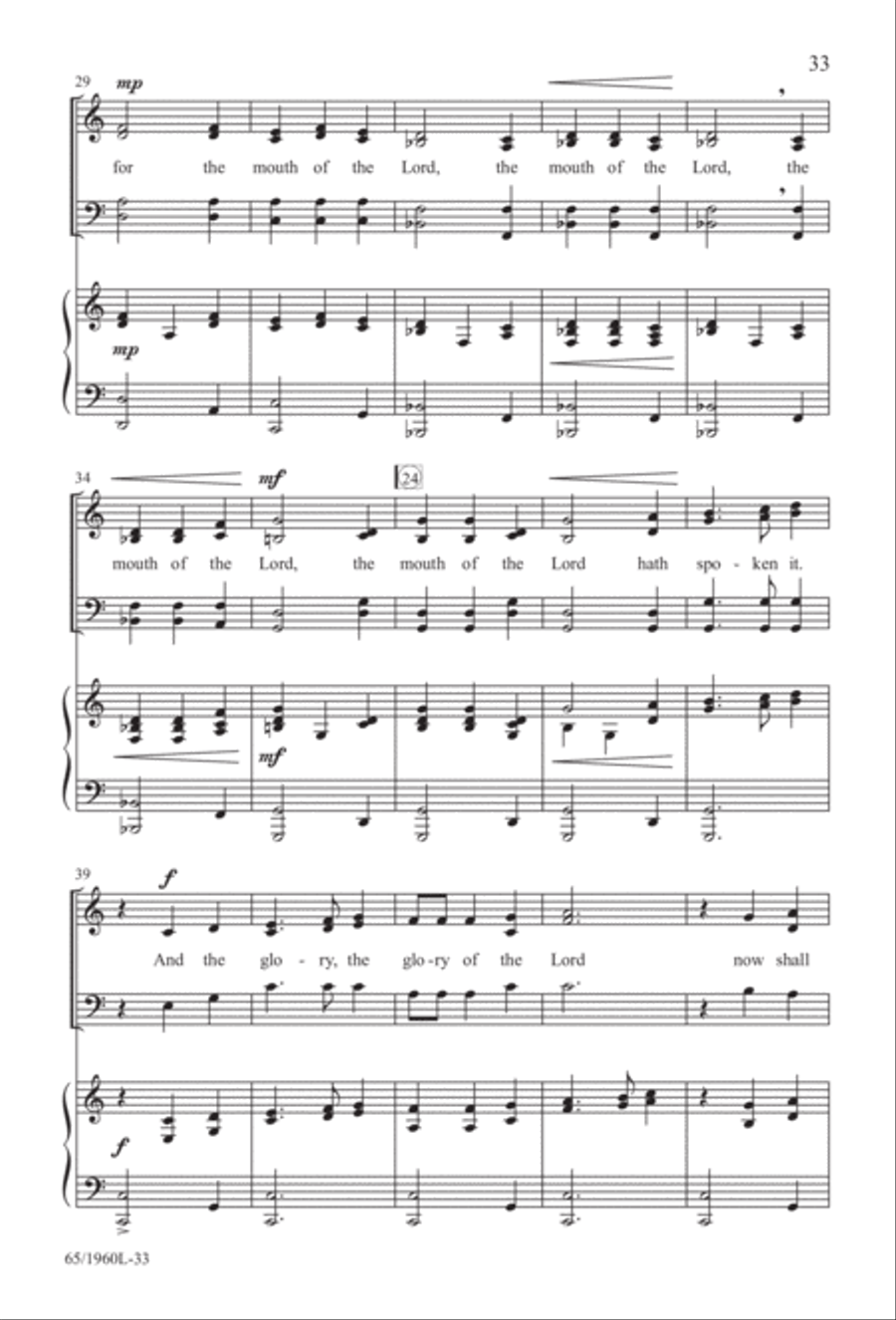 A New Birth...A New Beginning 4-Part scores gallery preview page 34
