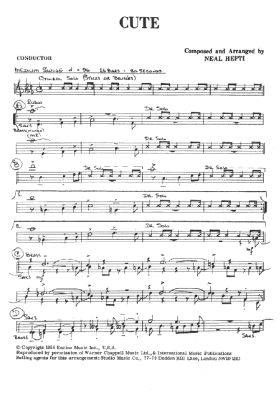 Cute Big Band scores gallery preview page 2