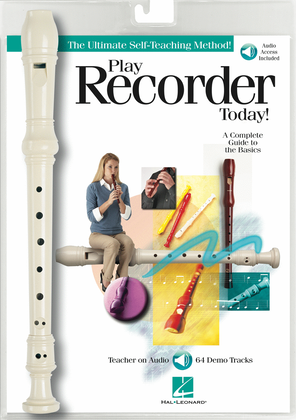 Book cover for Play Recorder Today!