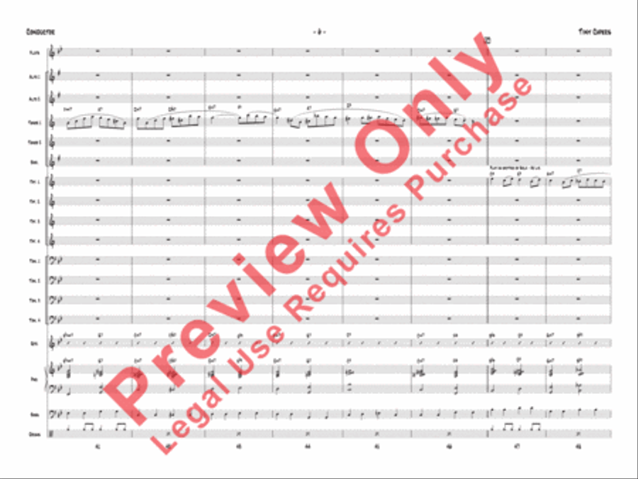 Tiny Capers Tiny Capers Jazz Ensemble scores gallery preview page 9