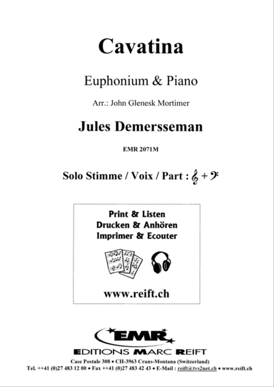 Cavatina by John G. Mortimer Euphonium - Sheet Music page 7