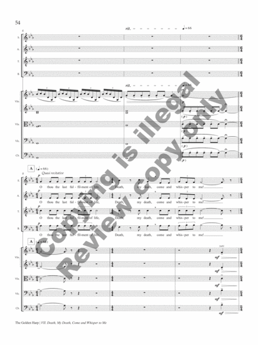 The Golden Harp (Additional Score for String Orchestra)