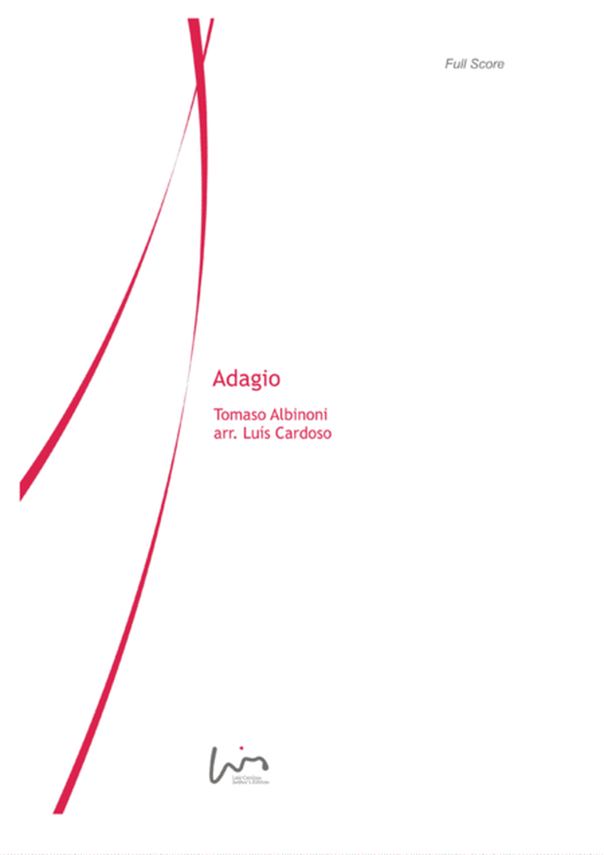 Adagio - Albinoni (for Saxophone Quartet SATB) image number null