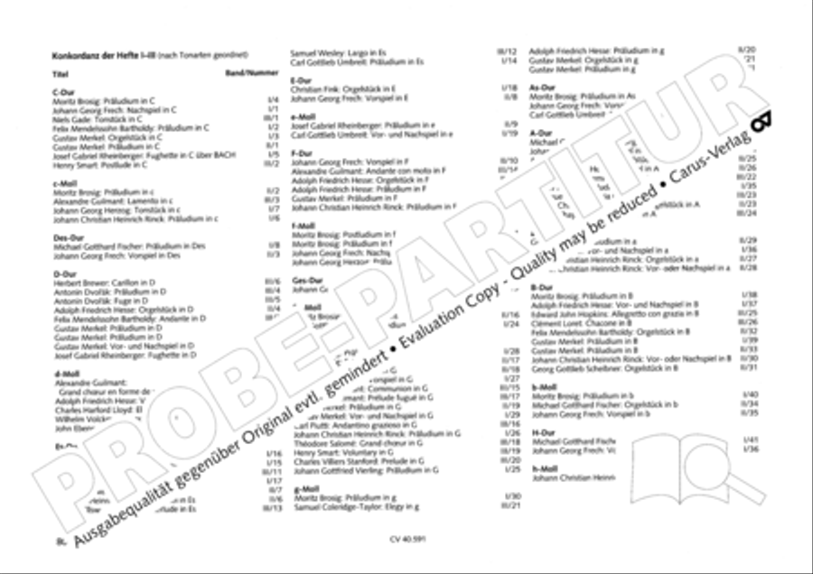 Free Organ Music from the Romantic Period, Vol. III (Freie Orgelmusik der Romantik, Band III) Organ scores gallery preview page 81