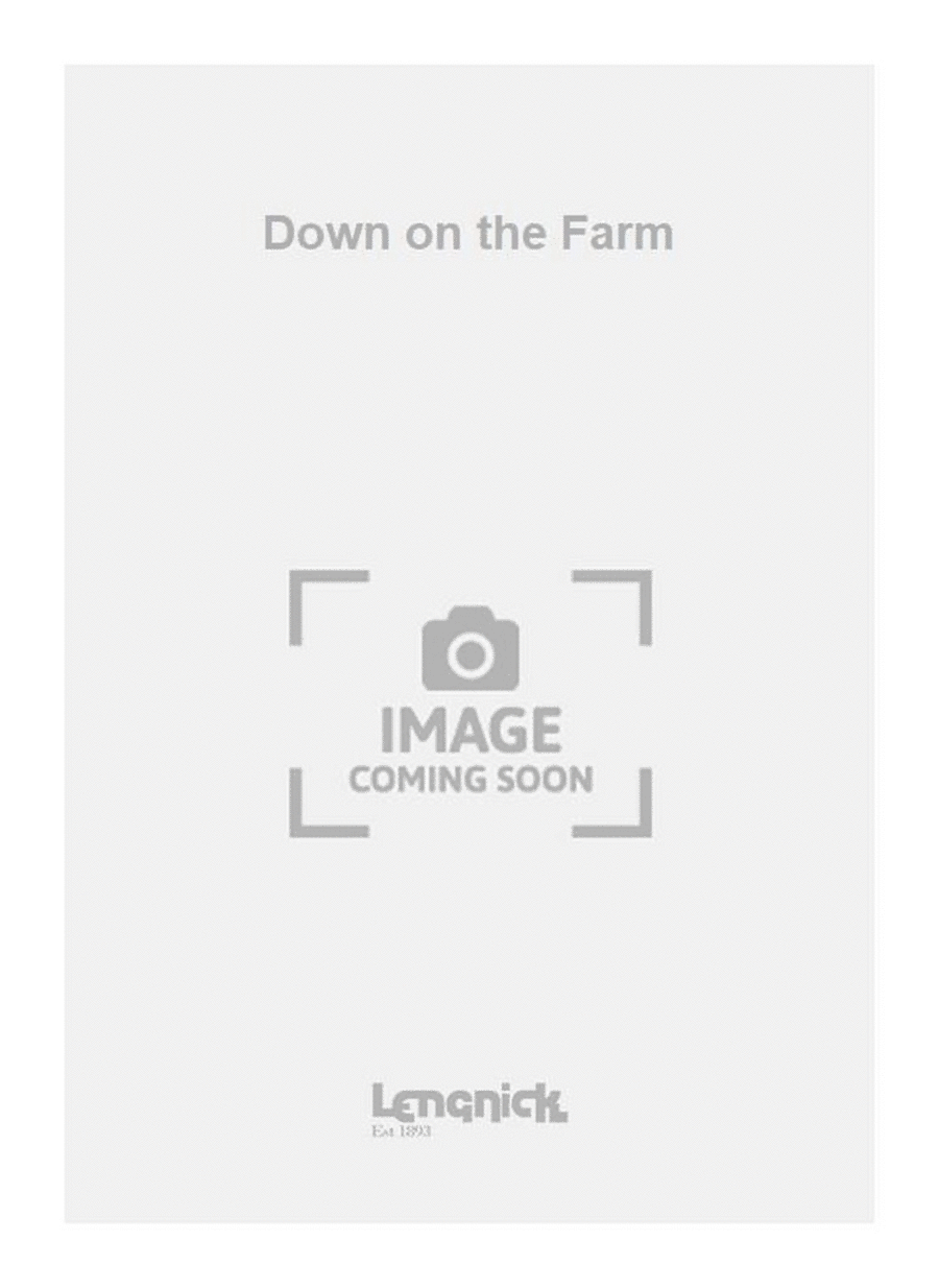 Down on the Farm Down on the Farm Piano Solo scores gallery preview page 1