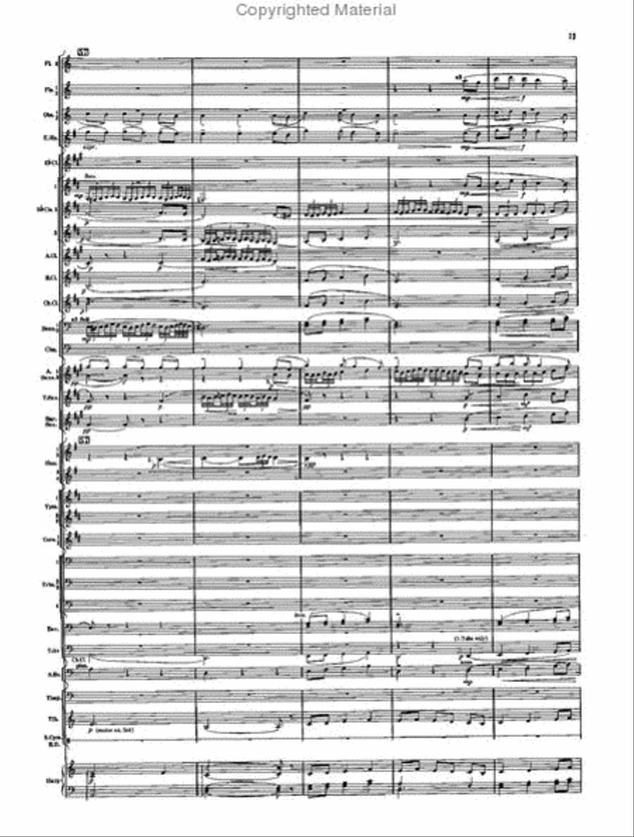 Armenian Dances, Part II Concert Band scores gallery preview page 11
