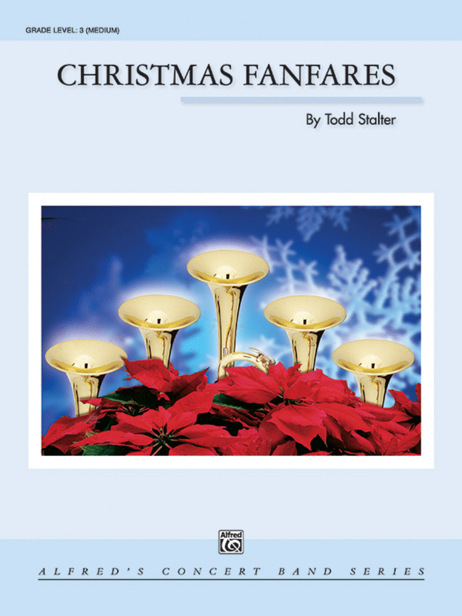 Christmas Fanfares Concert Band scores gallery preview page 1