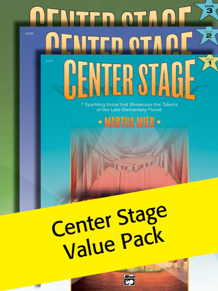 Center Stage, Book 1-3 (Value Pack)