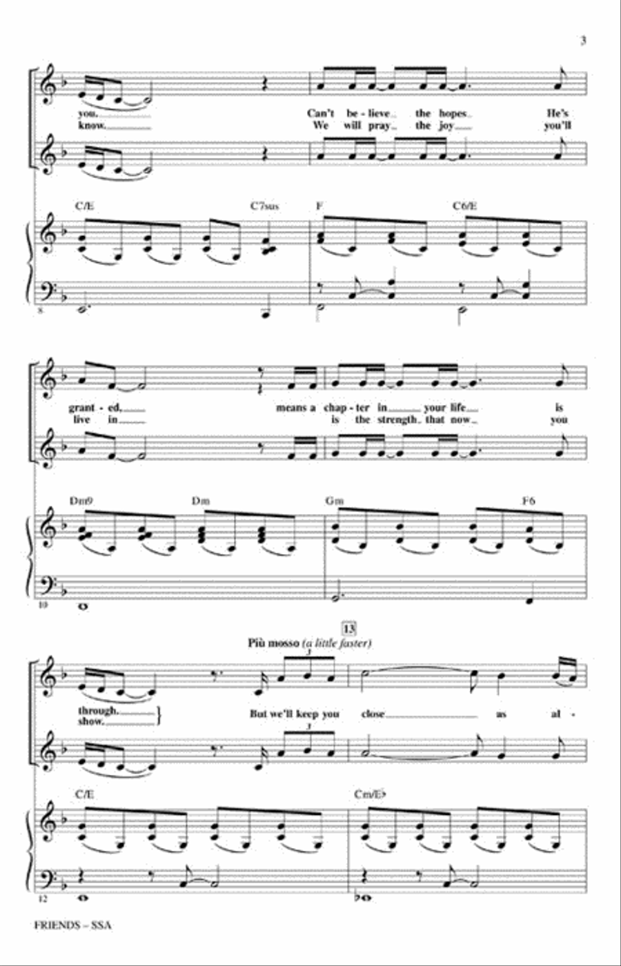 Friends SSA scores gallery preview page 3