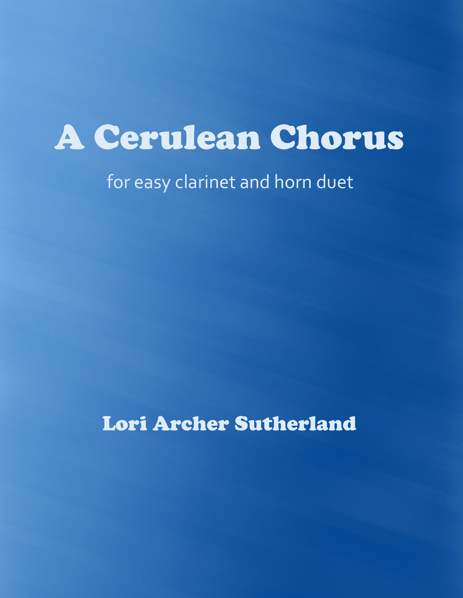A Cerulean Chorus Choir scores gallery preview page 1