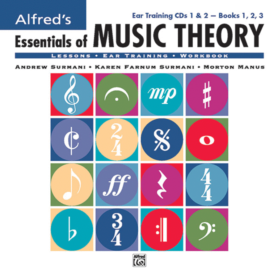 Essentials Of Music Theory - Ear Training Cds 1 and 2 Combined (for Books 1-3)