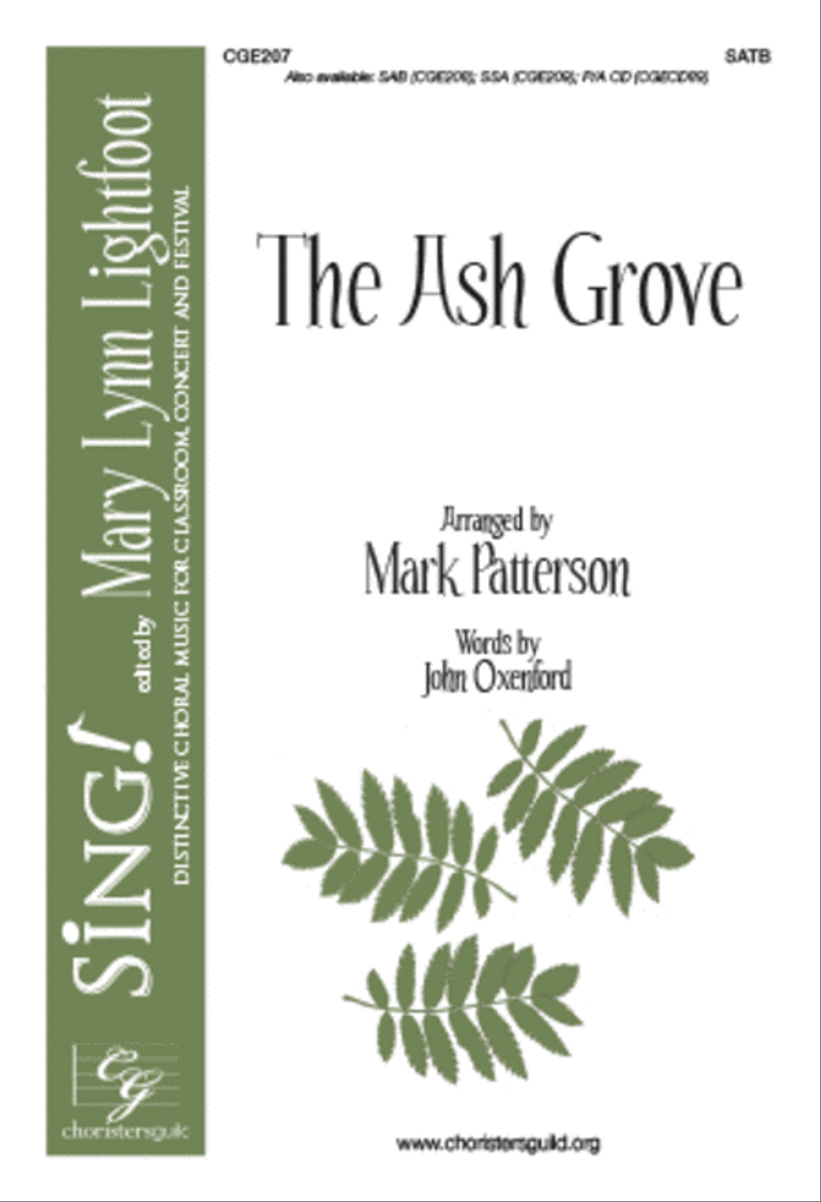 The Ash Grove (SATB) The Ash Grove (SATB) 4-Part scores gallery preview page 1