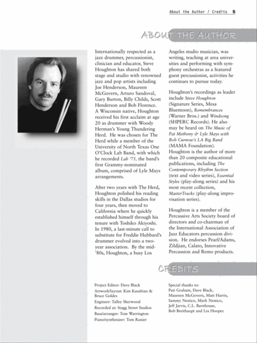 The Ultimate Drumset Reading Anthology Drum Set scores gallery preview page 5