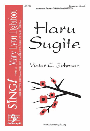 Book cover for Haru Sugite (Three-part Mixed)