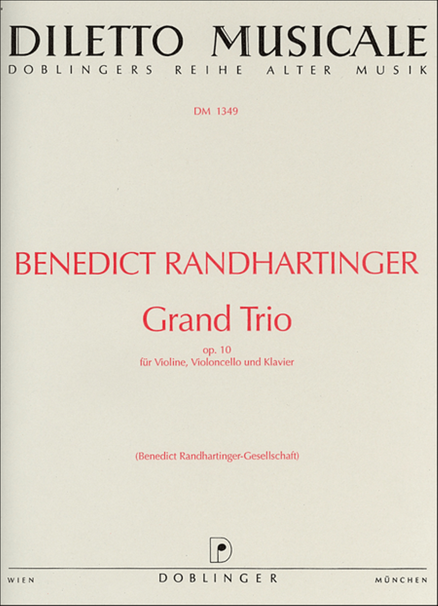 Grand Trio Piano Trio scores gallery preview page 1