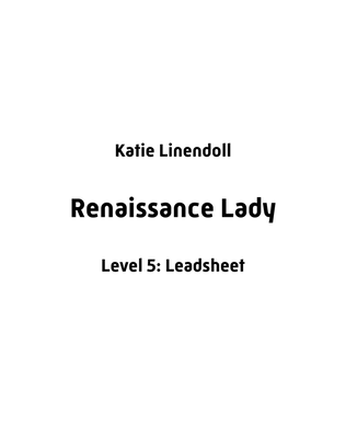 Renaissance Lady
