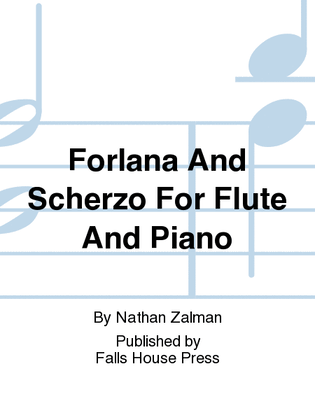 Forlana And Scherzo For Flute And Piano
