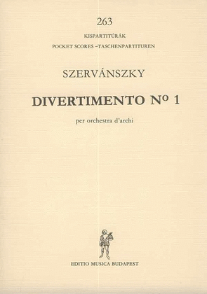 Book cover for Divertimento Nr. 1