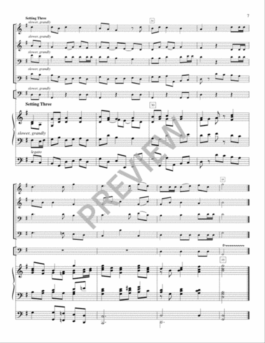 Festival Hymns for Organ, Brass and Timpani - Volume 7, General