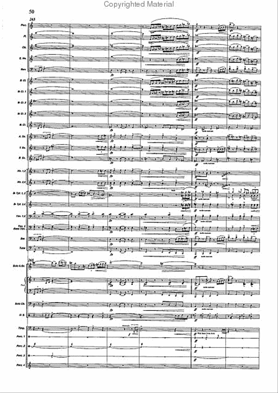 Concertango Concert Band scores gallery preview page 51