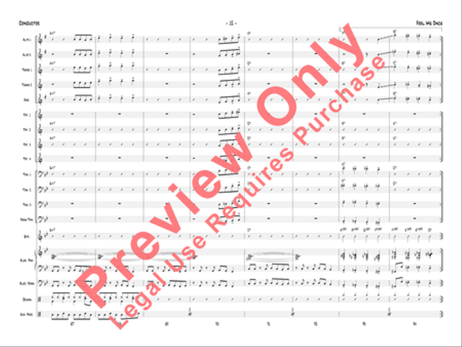 Fool Me Once Jazz Ensemble scores gallery preview page 15