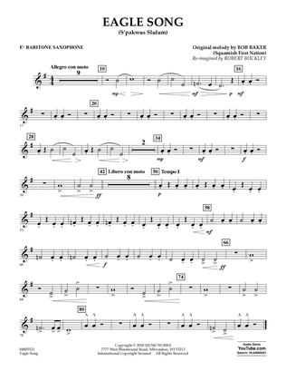 Eagle Song - Eb Baritone Saxophone