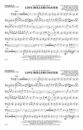 Love Rollercoaster: Low Brass & Woodwinds #2 - Bass Clef