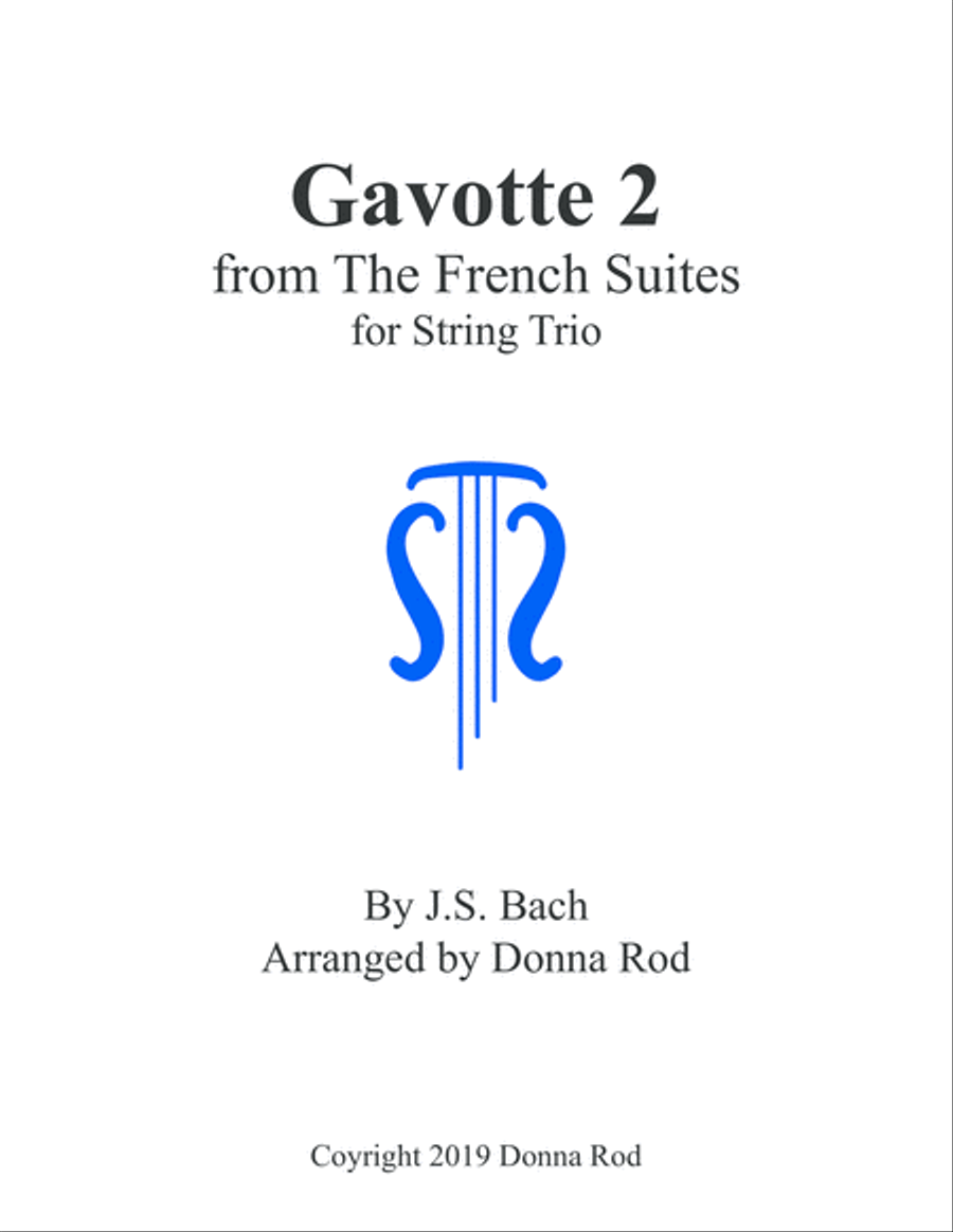 Gavotte 2 String Trio scores gallery preview page 1