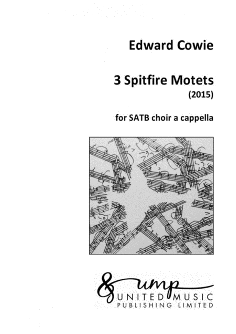 3 Spitfire Motets 4-Part scores gallery preview page 1