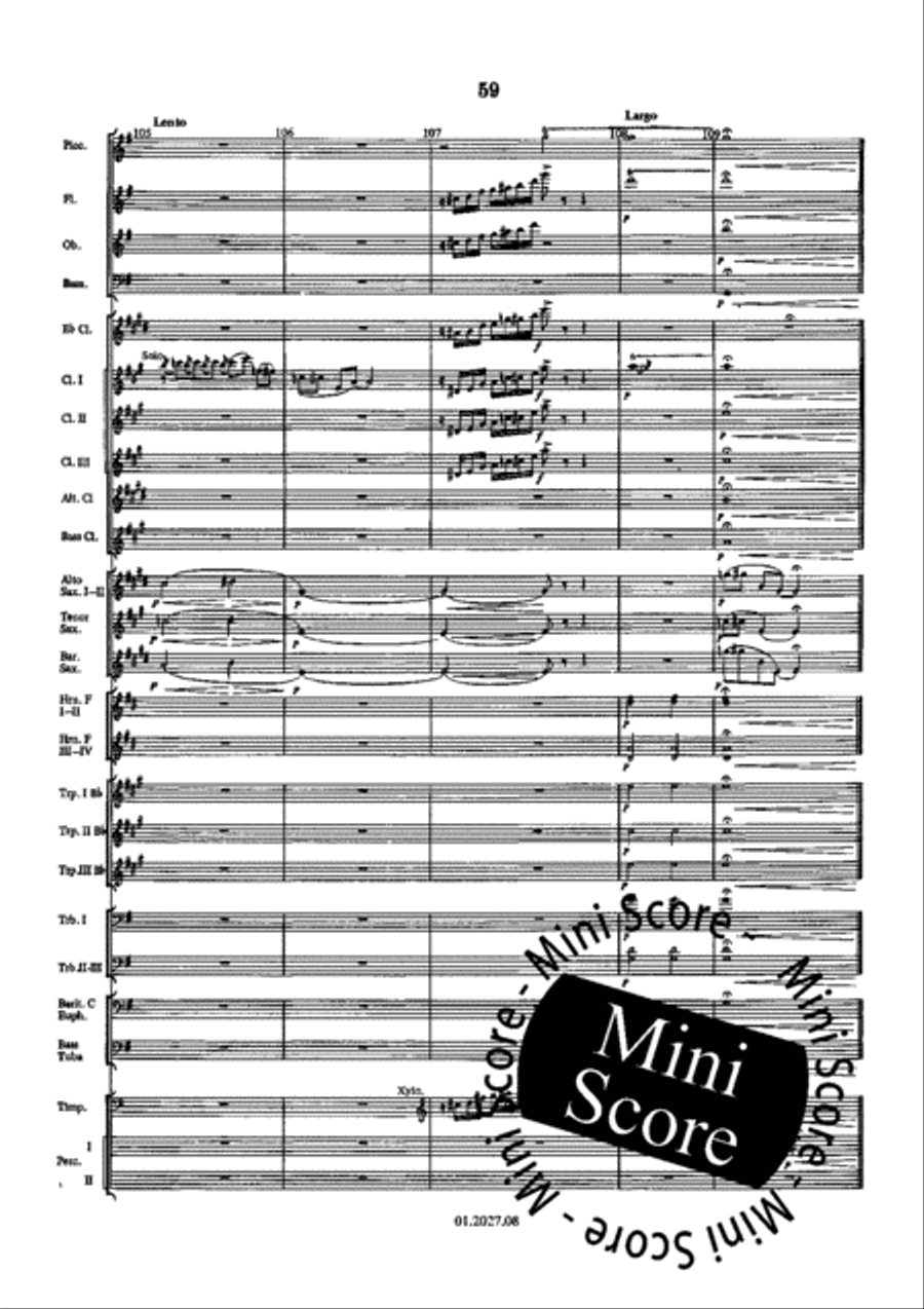 American Triptych American Triptych Concert Band scores gallery preview page 63