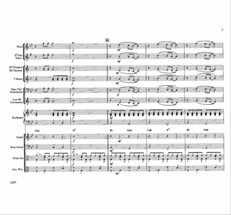 Remember When? Remember When? Concert Band scores gallery preview page 6