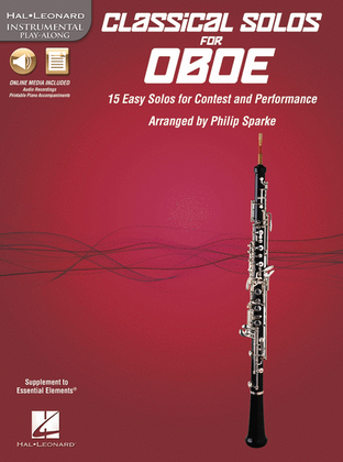 Book cover for Classical Solos for Oboe