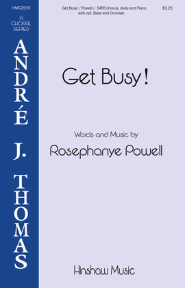 Book cover for Get Busy
