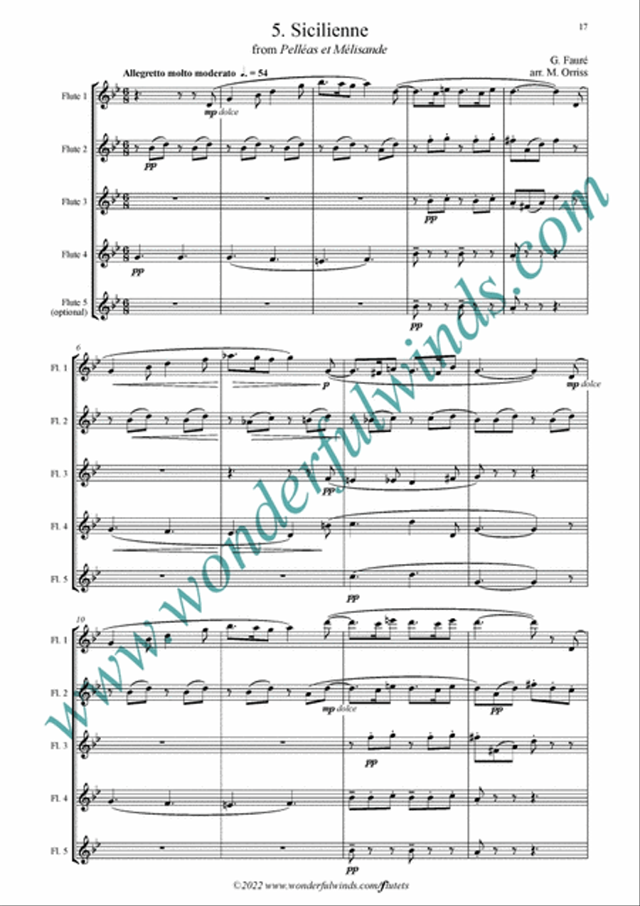 Simply French Flute scores gallery preview page 6