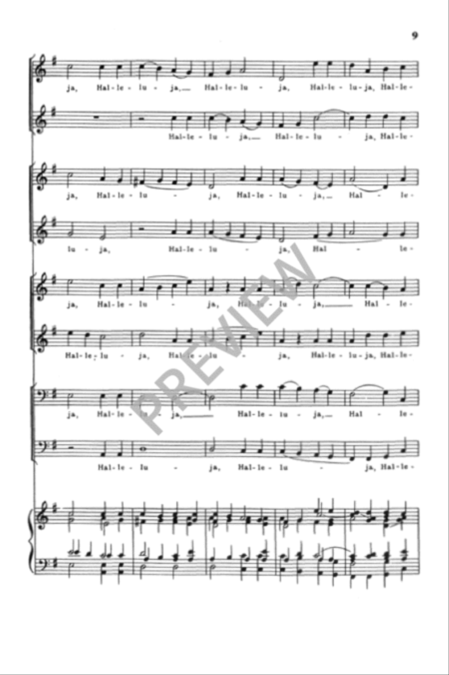 Weinachten (Christmas) Weinachten (Christmas) SSAATTBB scores gallery preview page 10