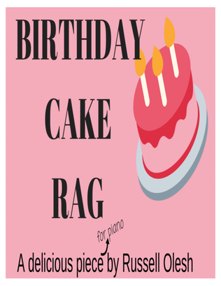 Birthday Cake Rag