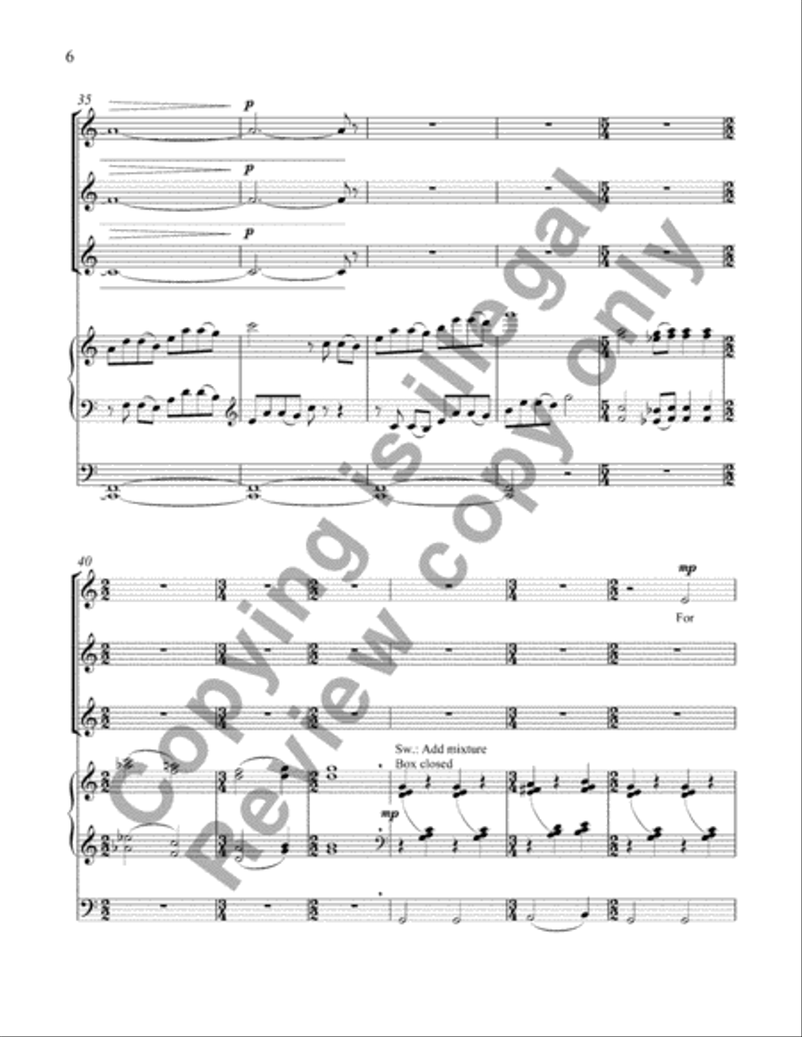 Hildegard Magnificat SSA scores gallery preview page 6