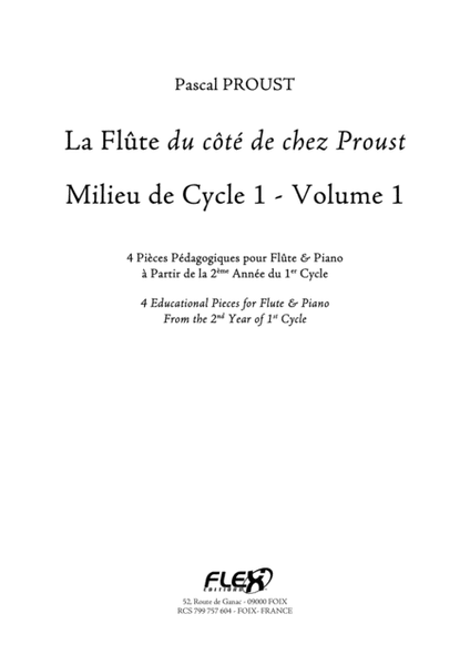 The Flute du cote de chez Proust - Level 2 - Volume 1 image number null