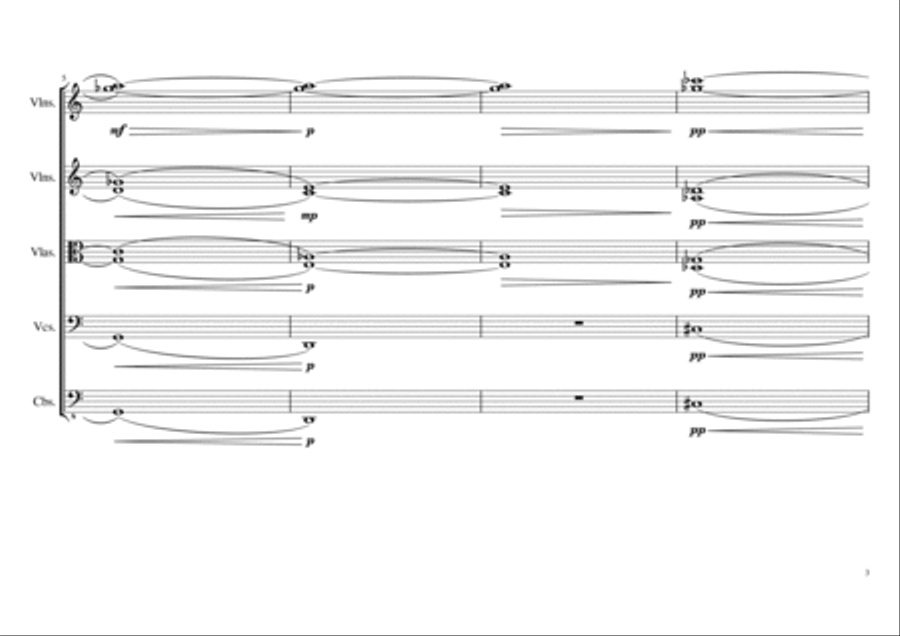 Dreams String Orchestra scores gallery preview page 3