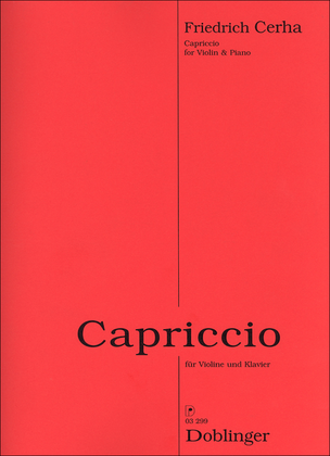 Capriccio fur Violine und Klavier