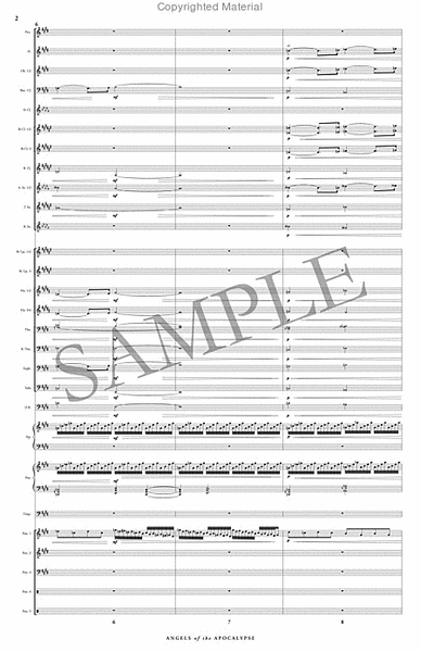 Angels of the Apocalypse (band score only) image number null