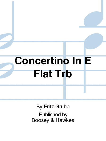 Concertino In E Flat Trb