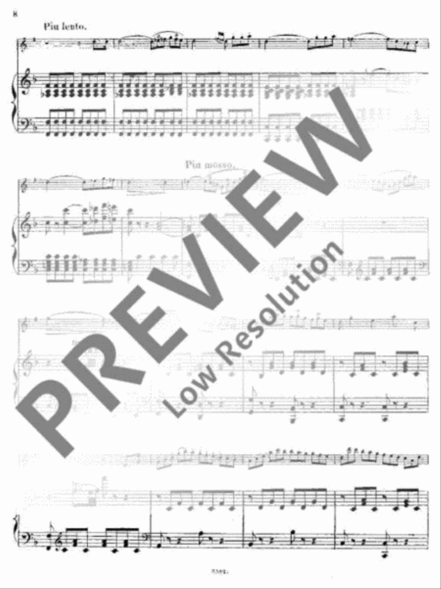 Fantaisie B-Flat Clarinet scores gallery preview page 11