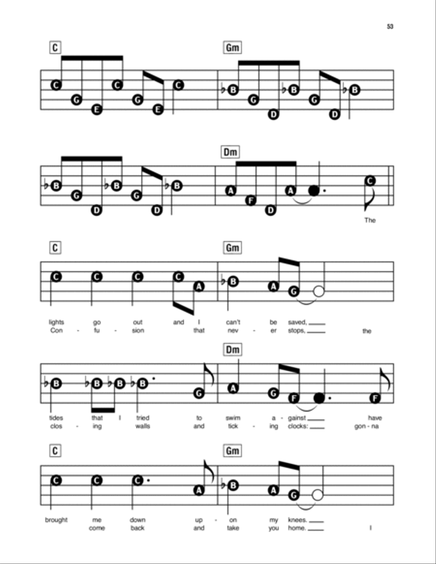 Clocks Electronic Keyboard scores gallery preview page 2