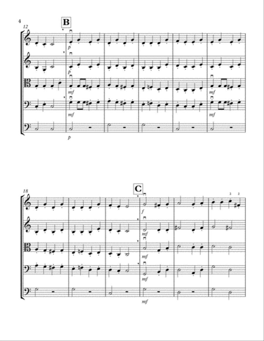 Galop String Orchestra scores gallery preview page 4