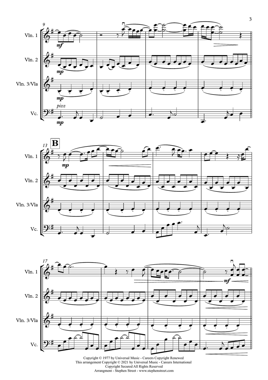 Songbird String Quartet scores gallery preview page 3