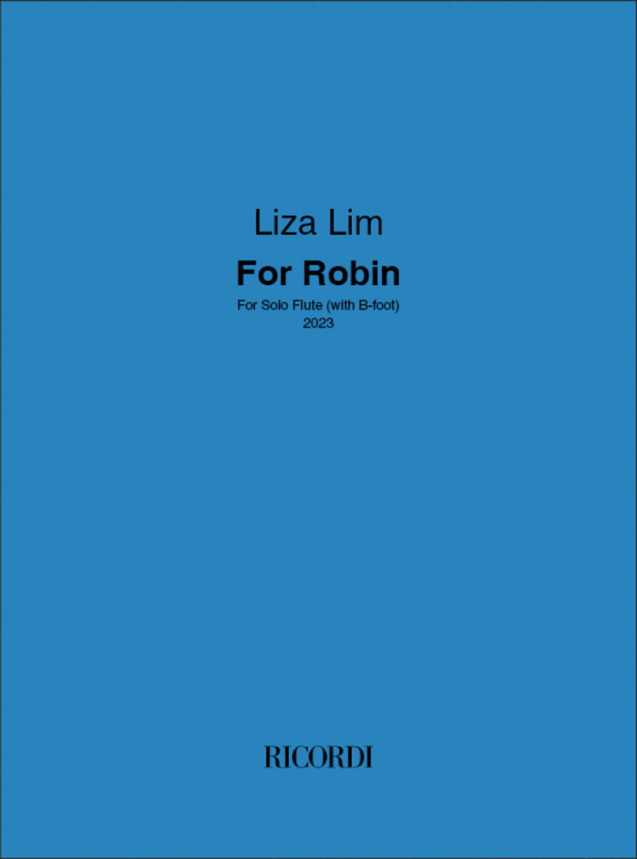 For Robin Flute Solo scores gallery preview page 1