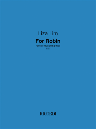 Book cover for For Robin