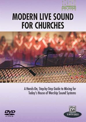 Book cover for Alfred's Pro Audio -- Modern Live Sound for Churches