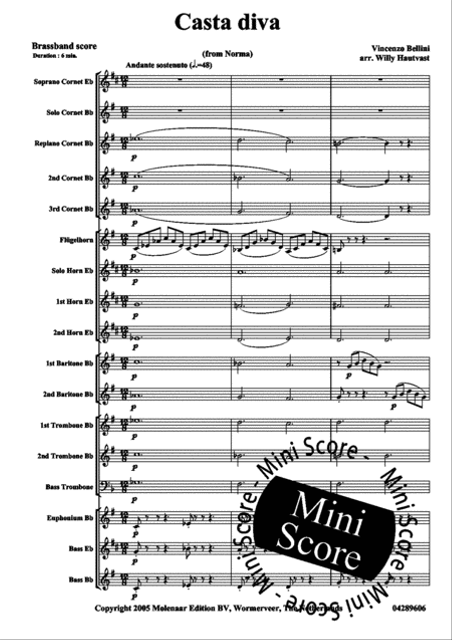 Casta Diva Brass Band scores gallery preview page 7